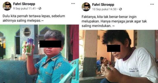 Viral Status Fb Fahri Scroeep Bocah yang Bikin Baper Muter-muter, Titisan Dilan Gan!