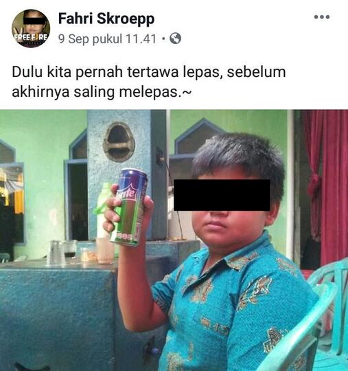 Viral Status Fb Fahri Scroeep Bocah yang Bikin Baper Muter-muter, Titisan Dilan Gan!