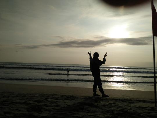 Sunset Di Pantai Kuta Badung Bali Kaskus