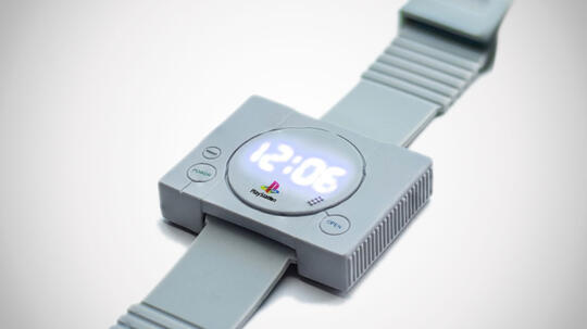 Unik Gan! Jam Tangan Ini Bentuknya Mirip Banget Sama PlayStation 1