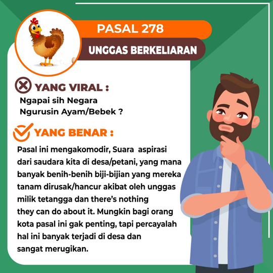 Bedah RUU KUHP, Ayo Biasakan Baca Pasal Jangan Cuma Sepotong-Sepotong!