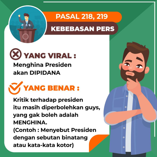 Bedah RUU KUHP, Ayo Biasakan Baca Pasal Jangan Cuma Sepotong-Sepotong!