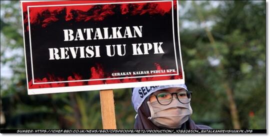 UU KPK Direvisi, Ane Ikut Beropini