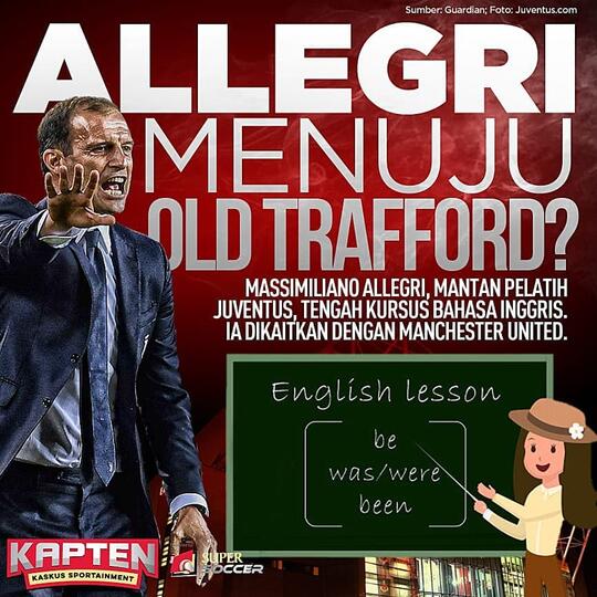 Massimiliano Allegri Siap Gantikan Peran Ole Gunnar Solskjaer di Manchester United
