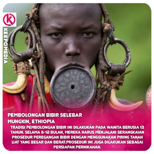 Standar Kecantikan Ekstrem Dari Berbagai Negara, Salah Satunya Dari Indonesia