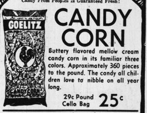 Candy Corn, Permen Favorit Saat Perayaan Halloween