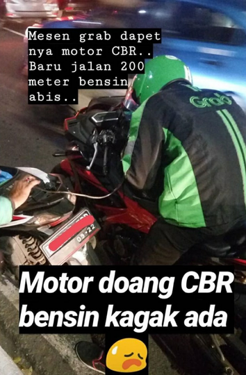 Momen Lucu Penumpang, Dapat Ojol Motor Gede! Benarkah yang Nomer 2 Sultan Menyamar?