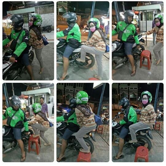 Momen Lucu Penumpang, Dapat Ojol Motor Gede! Benarkah yang Nomer 2 Sultan Menyamar?
