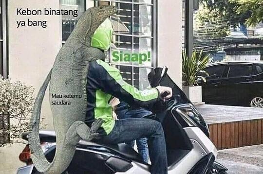 Momen Lucu Penumpang, Dapat Ojol Motor Gede! Benarkah yang Nomer 2 Sultan Menyamar?