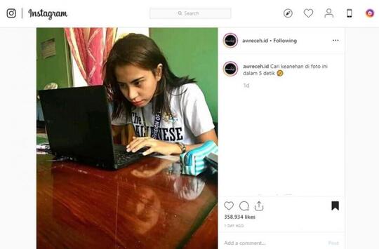 Ada Sosok "PENAMPAKAN" Di Foto Gadis CANTIK Ini Bikin Netizen Bingung!