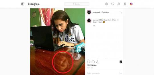 Ada Sosok "PENAMPAKAN" Di Foto Gadis CANTIK Ini Bikin Netizen Bingung!