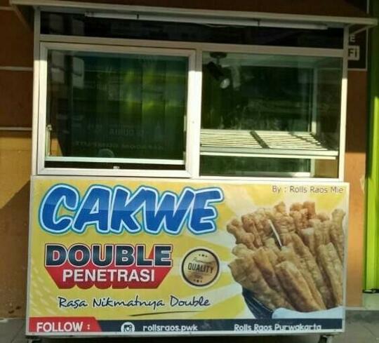 Batang An*l hingga Sambel Coli, Nama Kedai Zaman Now Bikin Nganu Gan!