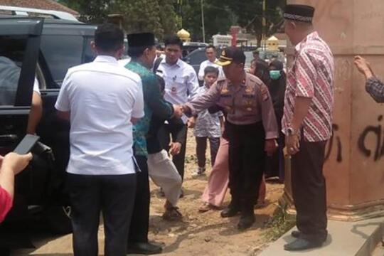 Kapolsek Pemberani yang Menghalangi Penusukan Wiranto Masih Dirawat diRSUD Pandeglang