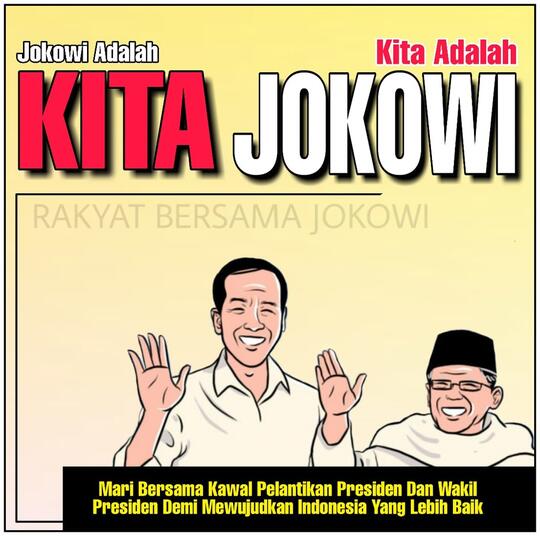 Jaga Demokrasi Indonesia, Mari Kawal Pelantikan Presidan dan Wapres RI