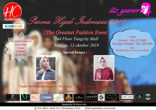 Undangan ..... Event Pesona Hijab Indonesia 2019 by HIJABERAKSI COMMUNITY