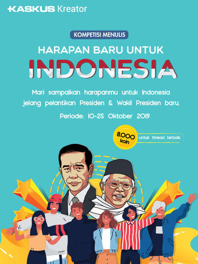 Pelantikan Presiden 2019 Tinggal Tunggu Hari. Yuk Tulis Doa dan Harapanmu di Sini