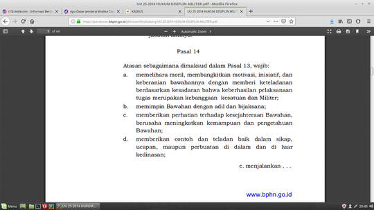 Apa Dasar Jenderal Andika Copot Dandim Kendari Gegara Postingan Istri?