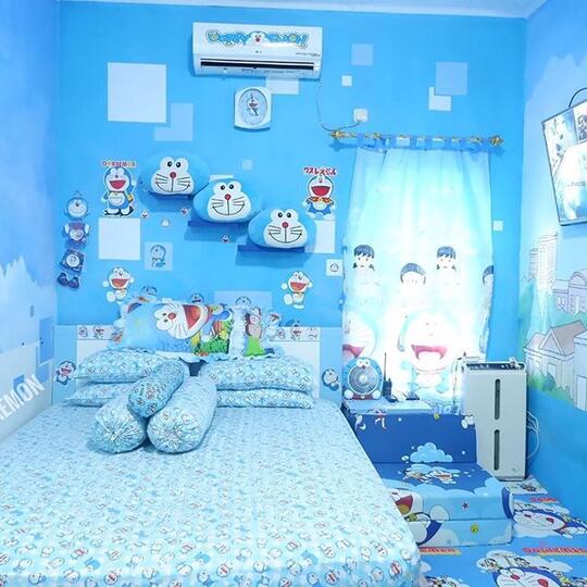  Dekorasi  Kamar  Pengantin Doraemon  Serba Pengantin