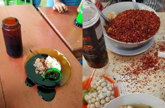 KOPLAK! Foto Postingan Kejadian "APES" Saat Makan Ini Bikin KESEL !