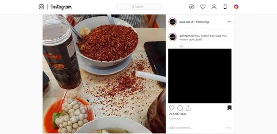 KOPLAK! Foto Postingan Kejadian "APES" Saat Makan Ini Bikin KESEL !
