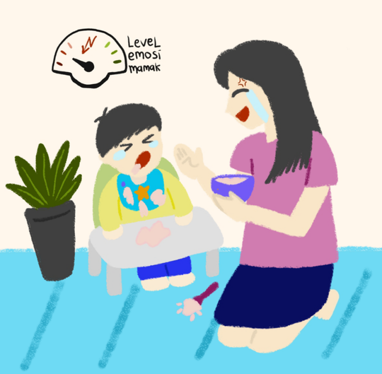 Enak ya jd IRT gausah krja bs sm ank trs (Kata org yg belum pernah NGALAMIN LANGSUNG)