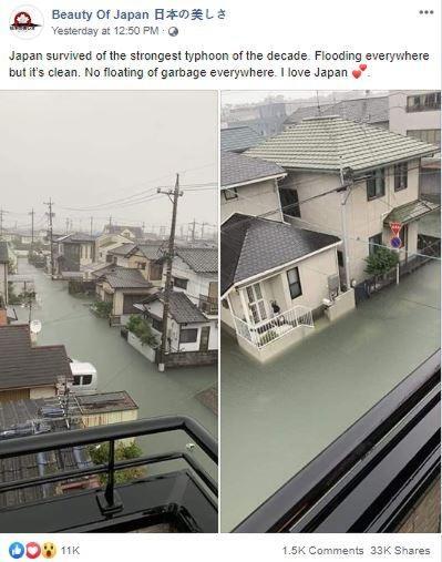 Foto PENAMPAKAN Saat 'Banjir' Di Jepang Ini Menarik Perhatian Netizen