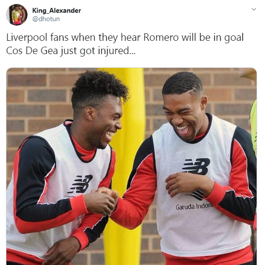 De Gea Cedera, Malah Dibikin Meme oleh Warga Twitter