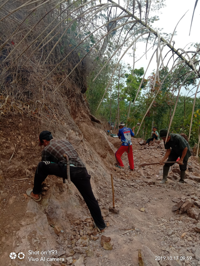 Mohon Doanya Pembangunan Jalan Semoga Yang Liat Ini Masuk Surga
