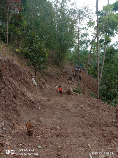 Mohon Doanya Pembangunan Jalan Semoga Yang Liat Ini Masuk Surga
