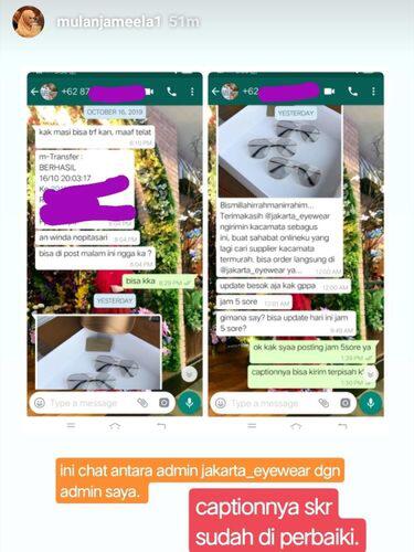 Diingatkan KPK, Mulan Jameela Klarifikasi soal Kiriman Kacamata Gucci