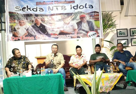 Diskusi M16, Gubernur NTB Dengar Masukan Calon Sekda