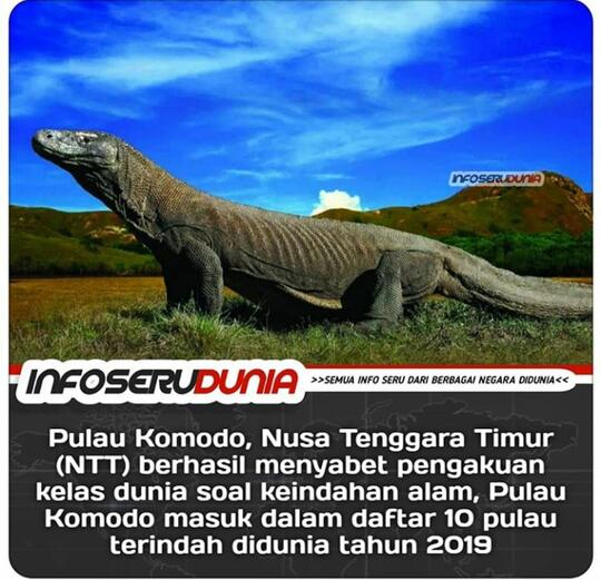 Indahnya Pulau Komodo, Intip Yuks!