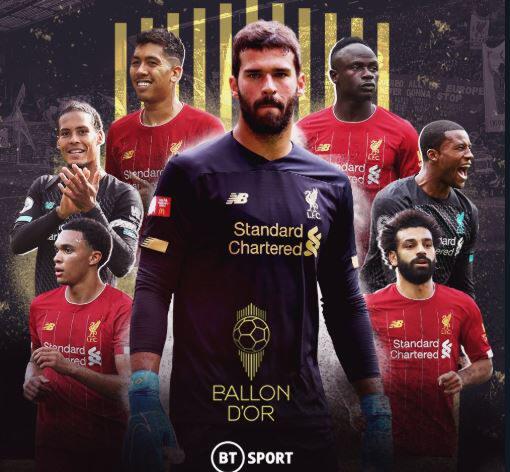 Daftar 30 Nomine Ballon d'Or 2019: Liverpool Dominan, Kemana Neymar dan Modric?