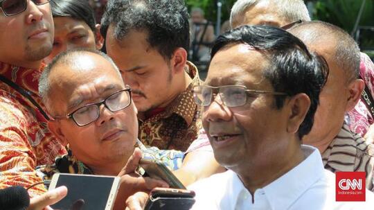 Mahfud Usai Jumpa Jokowi: Saya Diminta jadi Menteri