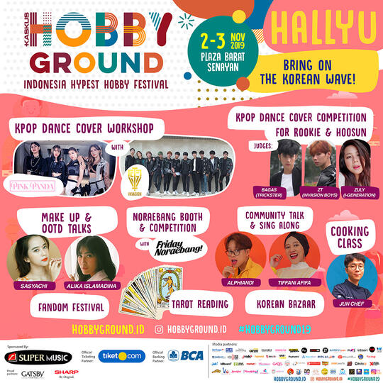 Dari Dance KPOP Hingga Makeup Ala Korea Akan ada di HALLYU - HobbyGround