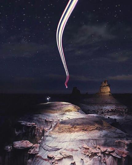 Seni Baru, Teknik Eksposure Fotografi Bersama Drone Dan LED, Udah Tahu Belum, Gan?