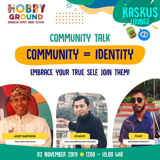 Ga Cuma Karena Hobi, Komunitas Juga Bisa Tercipta Karena Identitas Diri Loh!