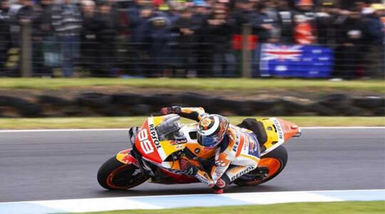Jeblok di Phillip Island, Lorenzo Akui Alami Kesulitan