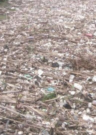 Sampah Menggunung Hingga 200 Meter Lebih! Sungai Bekasi Terancam Tidak Mengalir?