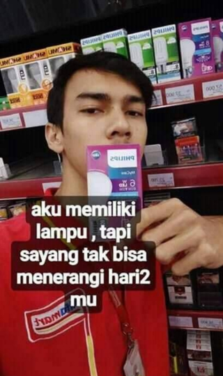 Awas Jangan Baper! Gombalan Pegawai Minimarket dengan Kalimat Puitisnya