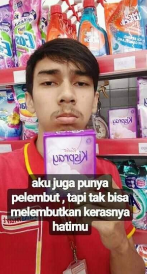 Awas Jangan Baper! Gombalan Pegawai Minimarket dengan Kalimat Puitisnya