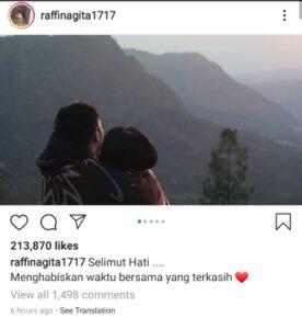 Potret Mesra Raffi Ahmad dan Nagita Slavina saat Liburan ke Bromo, Awas Jangan Baper!