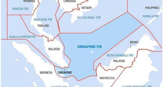 Ternyata Sebagian Wilayah Udara Indonesia Dikuasai Oleh Singapura dan Malaysia