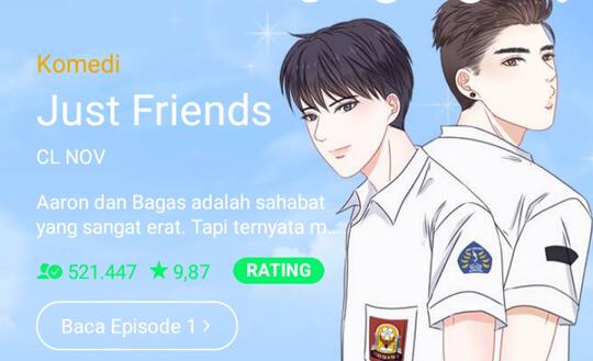 Webtoon Terpopuler di Indonesia Saat Ini, No 3 Bikin Netizen Salah Paham!