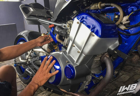Sukses Nipu Banyak Orang, Sering Dikira Moge Ternyata Cuma Modifikasi Motor Ini