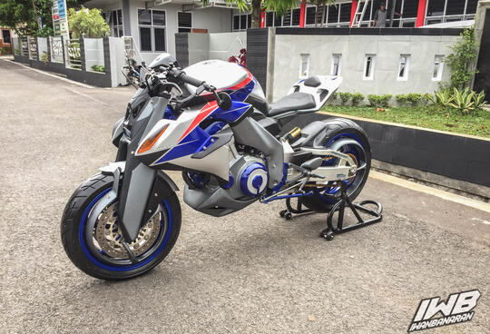 Sukses Nipu Banyak Orang, Sering Dikira Moge Ternyata Cuma Modifikasi Motor Ini
