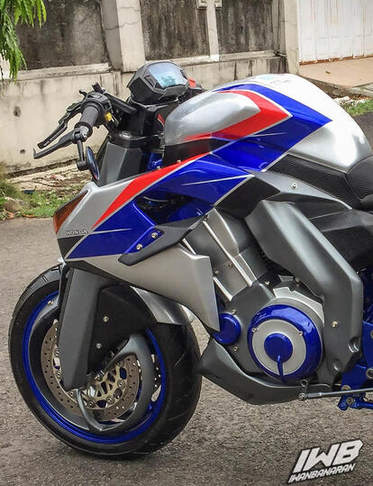Sukses Nipu Banyak Orang, Sering Dikira Moge Ternyata Cuma Modifikasi Motor Ini