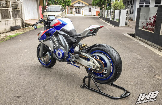 Sukses Nipu Banyak Orang, Sering Dikira Moge Ternyata Cuma Modifikasi Motor Ini