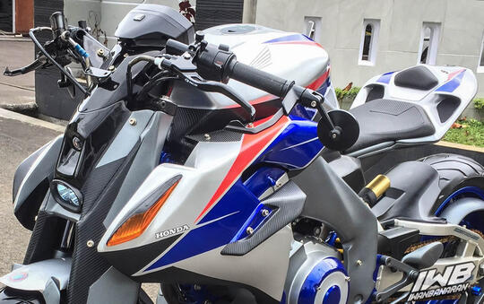 Sukses Nipu Banyak Orang, Sering Dikira Moge Ternyata Cuma Modifikasi Motor Ini
