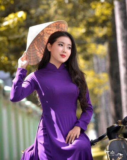 'Bidadari Petani', Ternyata Deretan Potret Ao Dai Ini Cantiknya Bikin Meleleh!